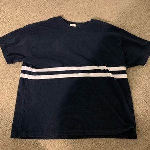 BRANDY MELVILLE cropped-ish striped t